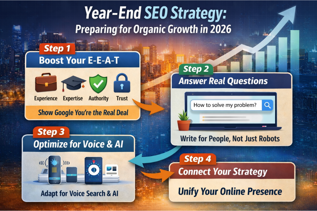 Year-End SEO Strategy: Preparing Your Brand for Strong Organic Growth in 2026