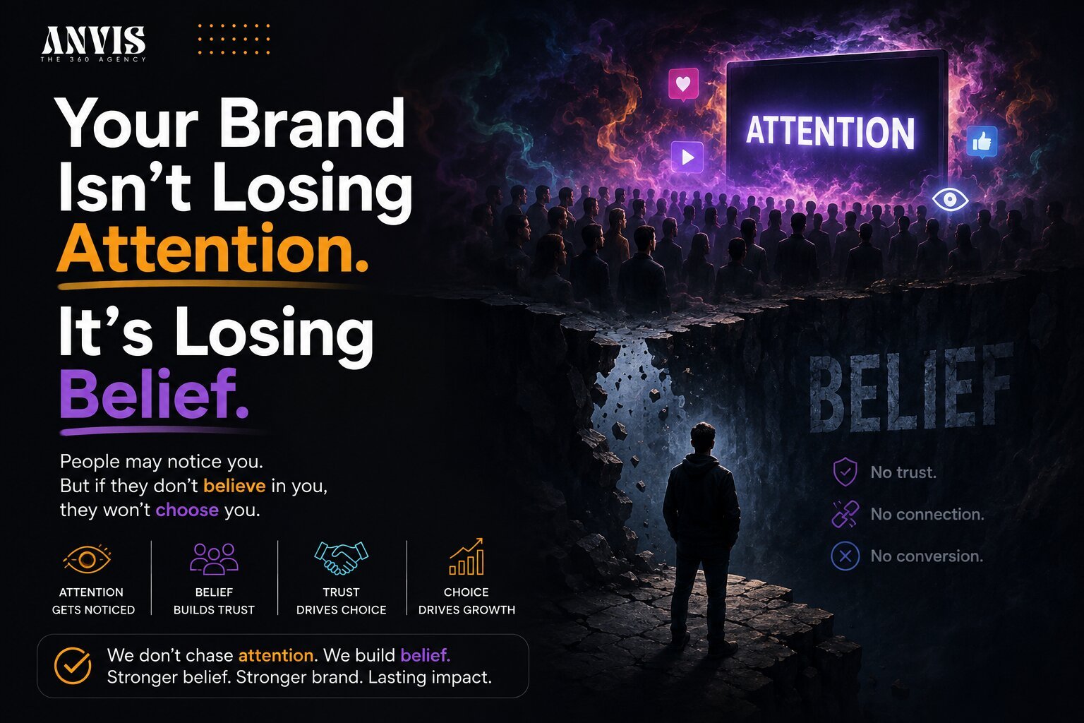Your Brand Isn’t Losing Attention. It’s Losing Belief.